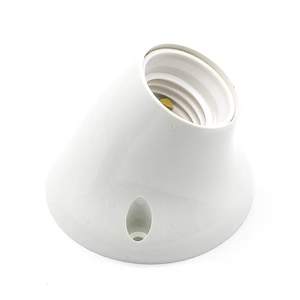 Portalampada da Parete Moderno E27 Bianco con Telecomando, Stile Europeo Decorativo per Casa e Ufficio, Corpo in Ferro e Vetro, Rendimento Cromatico Automatico - Product Image 2