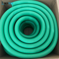 Tuyau en mousse de silicone haute température 25*40mm, gaine en mousse anti-permanente pour tuyau chauffant, tuyau en mousse ignifuge et isolant thermique
