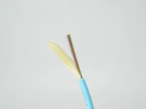 Cable troncal MPO directo de fábrica de China GJFJV GJIFV Cable de ruptura de fibra óptica 12-144 núcleos SM MM Mini Cable de fibra interior redondo