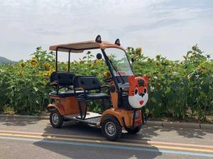 Carrito de Golf Eléctrico WELIFTRICH de 60V, Estructura de Acero, 4 Asientos, Alcance de 90 km, Elevado, para Exteriores, 30-50 km/h, con Certificación ISO/CE - Product Image 3