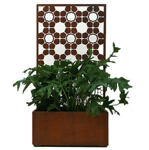 Maceta <span class=keywords><strong>de</strong></span> acero Corten, macetas <span class=keywords><strong>grandes</strong></span> <span class=keywords><strong>de</strong></span> metal para exteriores - Product Image 5