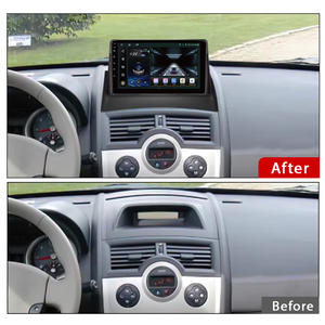 Autoradio tactile IPS 9 pouces BAIDAYU Android 13 avec CarPlay, GPS intégré, WiFi et aide au recul pour tableau de bord <span class=keywords><strong>Renault</strong></span> <span class=keywords><strong>Megane</strong></span> 2 2003-2009 - Product Image 5