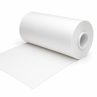 Film BOPET Blanc Mat - Surface Unie Anti-Reflet Haute Opacité Écologique pour Étiquettes Premium, Plaques Nominatives et Superpositions Décoratives