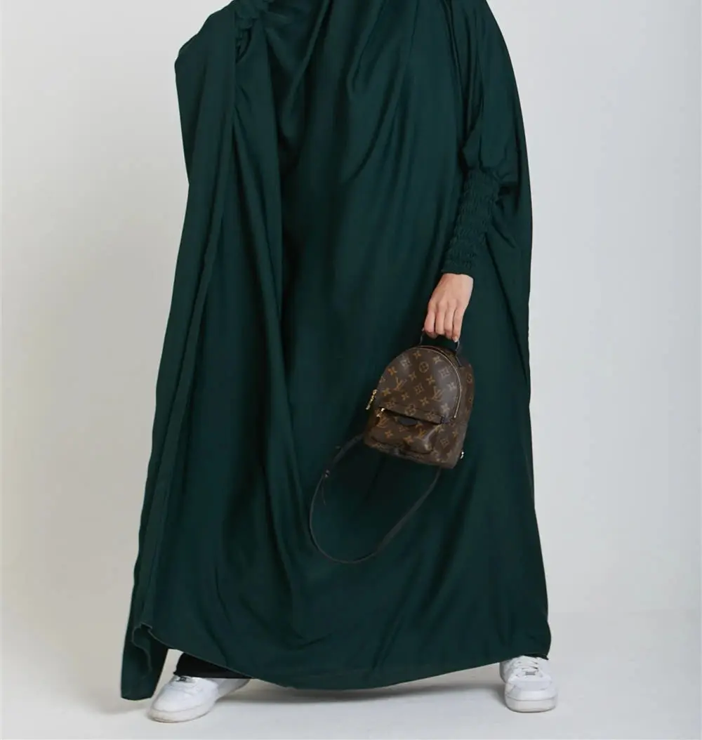 Lr484 2023 mới quần áo hồi giáo jilbab mới truyền thống hồi giáo khiêm tốn khimar hijab abaya cầu nguyện thobe Ăn mặc