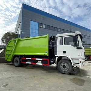 Camión compactador <span class=keywords><strong>de</strong></span> basura Shacman 4X2 12-14CBM para eliminación <span class=keywords><strong>de</strong></span> residuos pesados <span class=keywords><strong>de</strong></span> 10 a 15 toneladas para gestión <span class=keywords><strong>de</strong></span> residuos africanos - Product Image 6
