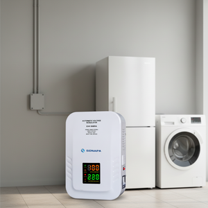 Estabilizador <span class=keywords><strong>de</strong></span> Voltaje <span class=keywords><strong>de</strong></span> 5000VA <span class=keywords><strong>de</strong></span> Nuevo Diseño para Uso Doméstico, 220VAC, Reguladores Automáticos <span class=keywords><strong>de</strong></span> Voltaje - Product Image 1