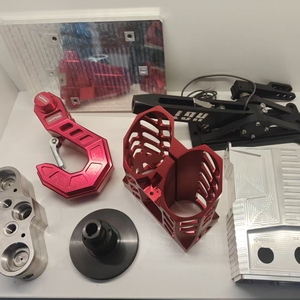 Service de fraisage CNC personnalisé pour moteurs en aluminium 6061-T6 et acier inoxydable, couvercle arrière, support de moteur, base pour le fraisage - Product Image 2