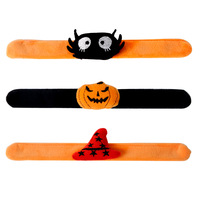 Nouveaux bracelets en peluche pour fête d'Halloween, accessoires de fête d'Halloween, bracelets de fête d'Halloween, bracelets de fête d'Halloween pour enfants, cadeaux