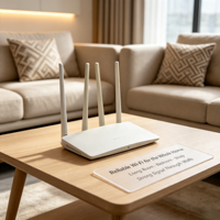 Router WiFi 4 Inalámbrico MW325R de 300Mbps a Precio Económico, con 4 Antenas, RJ45, Fácil Configuración para Minoristas de Comercio Electrónico