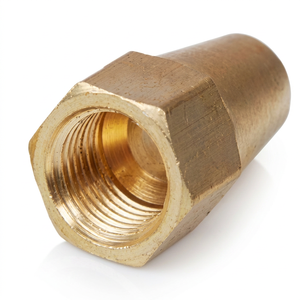 Écrou hexagonal en laiton à col long, métrique, OEM/ODM, diamètre intérieur 15 mm, pour applications industrielles AOL-153 (SAE) # 010111) - Product Image 2