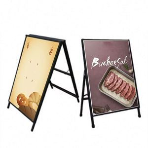 Présentoirs portables robustes en forme de A, panneaux sandwich, panneaux de trottoir - Product Image 1