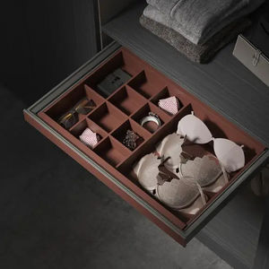 Cestino portaoggetti moderno con chiusura morbida per armadio in pelle e scatola porta vestiti - Product Image 3