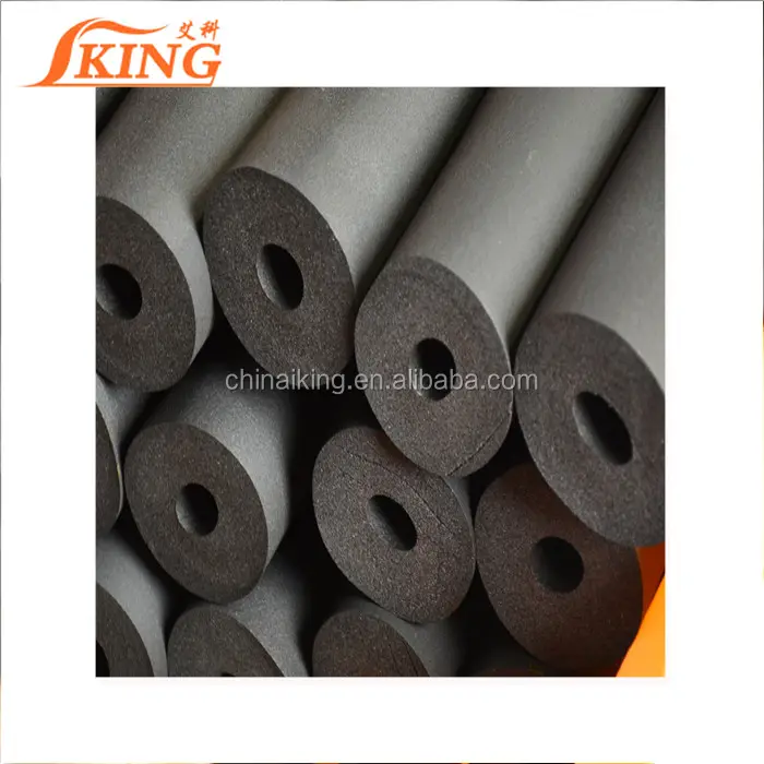 All Thickness Foam Pipe Insulation for air shaft Rubber Foam Tube