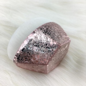 ขนแปรงสังเคราะห์สีจำนวนมาก,ขนแปรงขนาดใหญ่เก็บถาวรแปรงสีโรสโกลด์ - Product Image 4