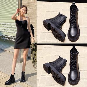 Botas de Invierno Cálidas para Niñas, Estilo Mary Jane, Altas hasta la Rodilla, de Cuero PU, con Hebilla y Punta Abierta - Product Image 3