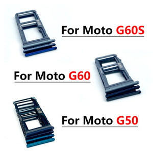 Bandeja de tarjeta SIM al por mayor para Moto G50 5G G60 <span class=keywords><strong>G60S</strong></span>, soporte/adaptador de ranura para tarjeta SIM, piezas de repuesto para reparación de teléfonos - Product Image 5