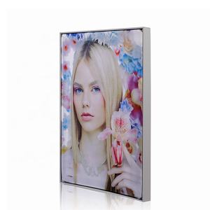 Boîte à lumière LED fine en cristal pour vitrine d'agent immobilier - Product Image 1