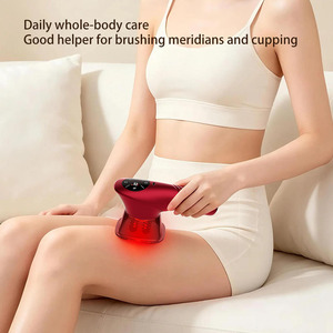Nuevo Masajeador de Ventosas 2 en 1 2026, Dispositivo de Ventosas al Vacío con 12 Modos, Presión Negativa, Luz Roja y Calor para Relajación Corporal - Product Image 4