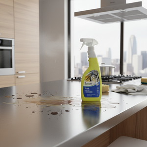 Itidet – Spray Nettoyant Haute Qualité 4x5 L pour Surfaces : Efficace contre les Taches Tenaces et les Encres sur Plastique Stratifié, Acier, Verre – Usage Quotidien - Product Image 3
