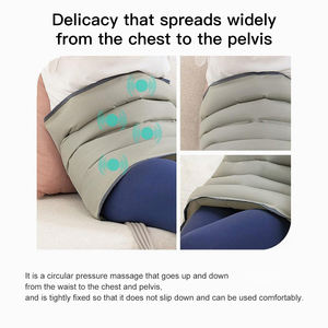 Masseur pour les pieds et les jambes pour la <span class=keywords><strong>circulation</strong></span> avec chaleur au niveau des genoux avec contrôleur manuel Bottes de massage à compression d'air - Product Image 6