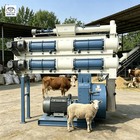 Nouvelle Granulatrice à Anneau de Grande Capacité pour Aliments du Bétail et de la Volaille 5-18 TPH, Durable pour Ferme et Usine d'Aliments Commerciaux Snowy Owl