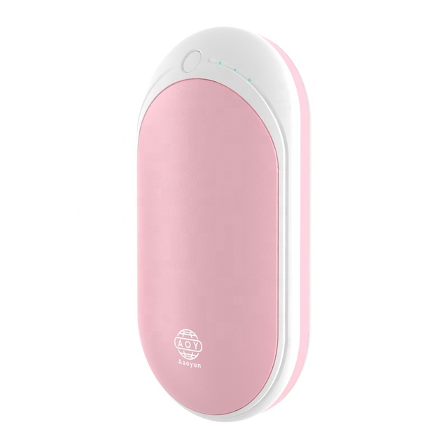 Aaoyun Hand Warmer  Portable Mobile Power Bank 5200Mah Charging Treasure Electric Heater for Gift