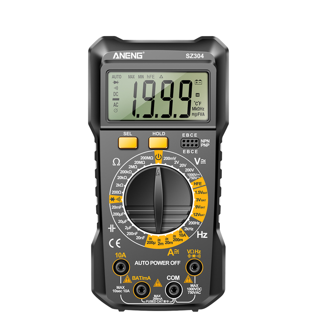 Multifunction Digital Multimeter Handheld High Precision Tester LCD Multimeter & Electrical Multimeter and Digital Clamp Meter