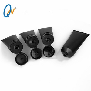 Tube cosmétique mat noir pour crème, tube souple en plastique pour cosmétiques / tube pour crème solaire, emballage en plastique PE pour cosmétiques - Product Image 5