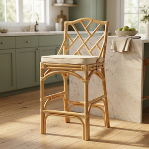 Siège de salle à manger en bois de haute qualité, chaise de jardin, chaise d'hôtel en rotin, en canne d'origine indonésienne - Product Image 2