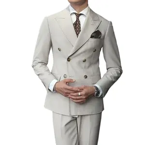 Top Quality Made In China red suit jacket new style men solid groom suit wedding men suit