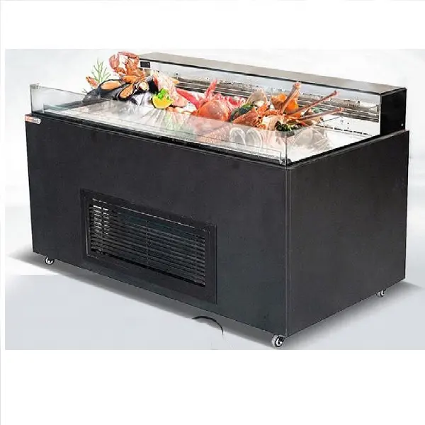 AuchMc AM-C240 Serie Sushi Kühlschrank kommerziellen Kühlschrank Vitrine Meeres früchte Vitrine