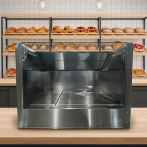 Calentador de palomitas de maíz con pantalla de calor Bandeja extraíble para migas 2/3 compartimentos Capacidad de 300L para uso comercial - Product Image 5