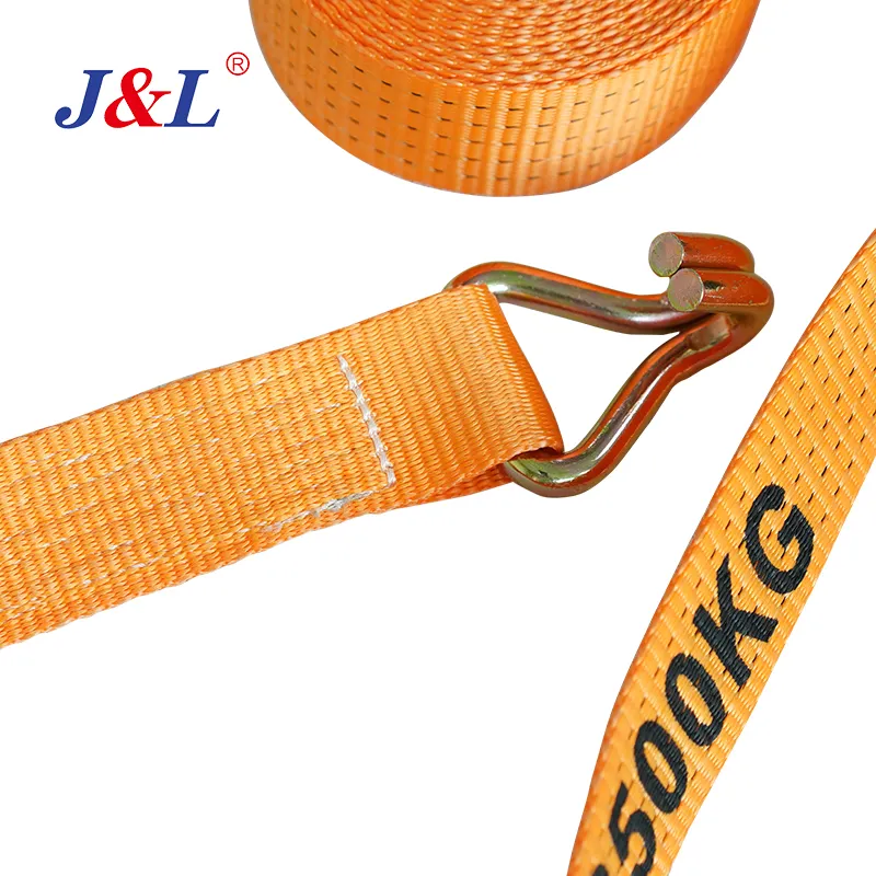 Julisling Heavy-Duty Ratchet Straps 2500kg WLL  Lashing Belts for Truck Cargo Securing  0.8t-10t High-Quality OEM