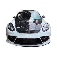 Pour Porsche Panamera 970 Kit de carrosserie en fibre de carbone 970 pare-chocs avant arrière améliorés de style MSY ailes larges ailes de diffuseur de capot.