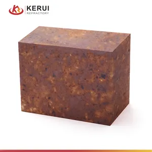 KERUI High Quality And Fire Resistance Customized Magnesia Brick For Cement Rotary Kiln Sintering Zone