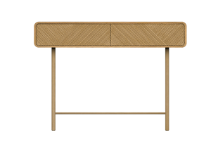 MRS WOODS Nordic moderno legno naturale di recupero intagliato <span class=keywords><strong>ingresso</strong></span> corridoio cassetto rettangolare stretto soggiorno consolle - Product Image 2