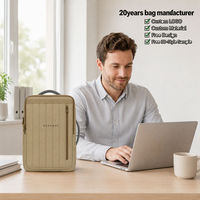 Sac à dos pour ordinateur portable en polyester imperméable et souple