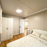 Casa Contenedor Expandible de 20 pies/40 pies, Lista para Usar, Panel Sándwich de Acero Ligero, Energía Verde, Aislamiento Térmico y Acústico, Modular y Móvil
