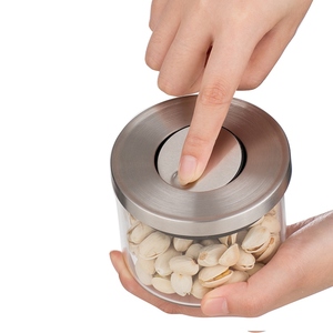 <span class=keywords><strong>Contenitori</strong></span> <span class=keywords><strong>in</strong></span> <span class=keywords><strong>Vetro</strong></span> Borosilicato <span class=keywords><strong>per</strong></span> Alimenti con Guarnizione <span class=keywords><strong>in</strong></span> Silicone, Ermetici e <span class=keywords><strong>Sottovuoto</strong></span> <span class=keywords><strong>per</strong></span> Dispensa, Riso e Farina - Product Image 4
