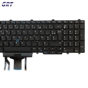 Sunrex Laptop <b>Keyboard</b> for Dell Latitude E5550 E5570 E5580 5550 5580 5590 With Backlit FR Layout - Product Image 4