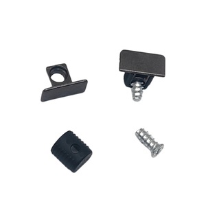 Connecteur de support de panneau trois-en-un 12 mm en plastique pour meuble de rangement, fixation facile - Product Image 1