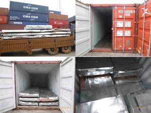 Dx51d ppgi ppgl nhúng nóng 4x8 gi kẽm sắt kim loại sóng prepainted màu tráng mạ kẽm tấm lợp cho vật liệu xây dựng - Product Image 5