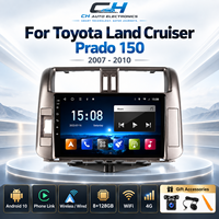 Pour Toyota LAND CRUISER PRADO J150 2009 2 Din Autoradio 4G WiFi Apple Carplay 2010 2011 2012 2013 Navigation GPS Android