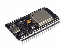 USB Type-C Fully Populated Surface Mount ESP32 Development Board CH340C UART WiFi Daya Ultra Rendah Dual Core Qxt