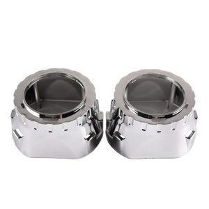 Sanvi 2.5 Inch Bi Xenon <b>Projector</b> Lens Bi Led&<b>laser</b> <b>Projector</b> Headlight S8 Shrouds Cover Chrome Shrouds to Fit Angel Eyes - Product Image 1