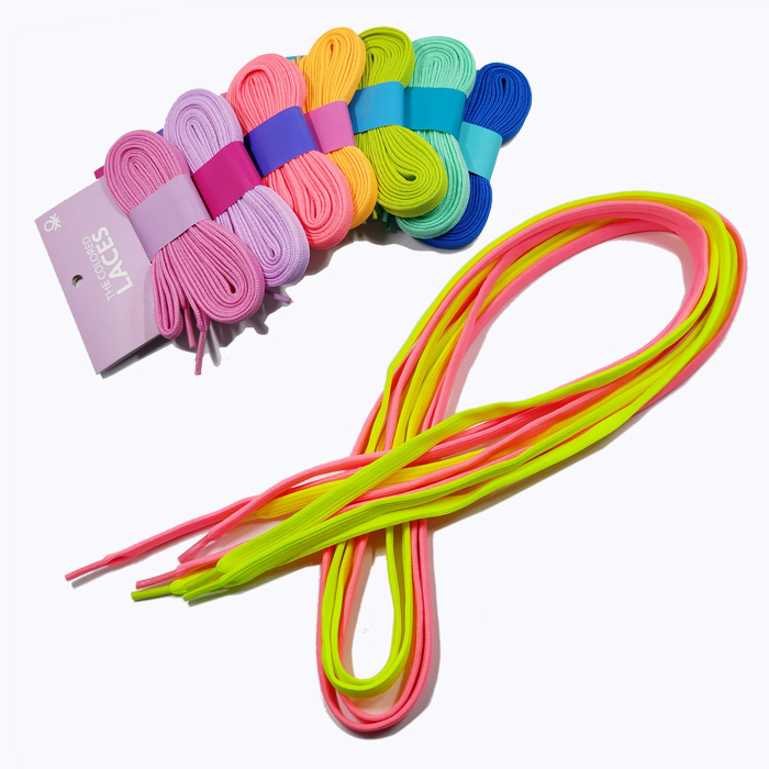 Shoelaces Flat Laces Custom Printed Logo