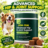 OEM ODM Friandises à mâcher souples pour articulations canines, Glucosamine Chondroïtine MSM, Soutien à la mobilité, Nutrition pour le bien-être des chiens de grande race