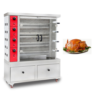 Parrilla eléctrica para asar barbacoa, <span class=keywords><strong>asador</strong></span> <span class=keywords><strong>de</strong></span> acero inoxidable, para cerdo, cordero, pollo - Product Image 1