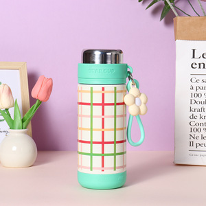 High-Value Cartoon Children's Stainless Steel Tumbler 316 Portable Outdoor Sports <b>Kettle</b> with Rope for Students - Product Image 3