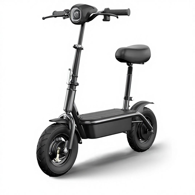 Electric E-Wheel Scooter 500W Lithium Battery 12Ah Aluminum Alloy Waterproof 120kg Load Capacity